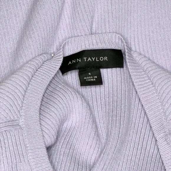 Ann Taylor Long Sleeve Fitted Sweater - Picture 6 of 7